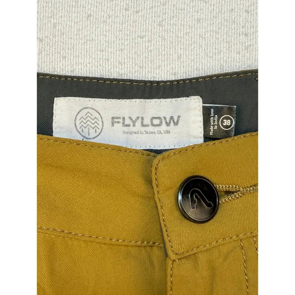 Flylow Shorts Mens 38 Brown Mountain Bike Trail Casual Outdoor 38W 20L - Picture 3 of 6